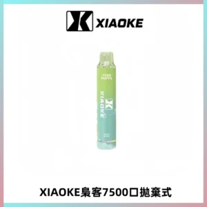 XIAOKE梟客7500Puffs跑馬燈拋棄式電子煙 可發光一次性